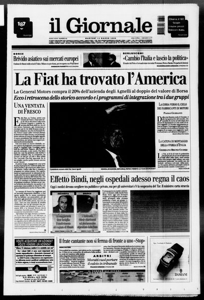 Il giornale : quotidiano del mattino